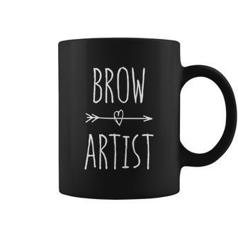 Makeup Artist Gift Eyebrow Microblading Brow Artist Coffee Mug | Favorety