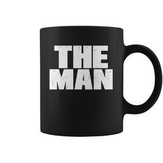 The Man Distressed Logo Coffee Mug | Favorety CA