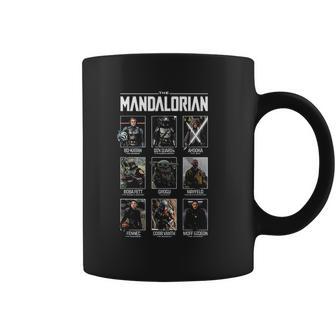 The Mandalorian Character Grid Coffee Mug | Favorety AU