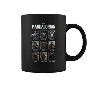 The Mandalorian Character Grid Coffee Mug | Favorety CA