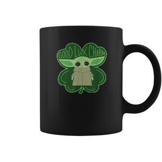 The Mandalorian The Child Good Luck Charm Shamrock Coffee Mug | Favorety