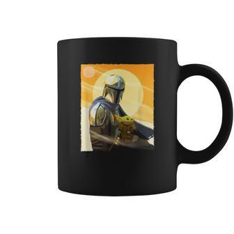 The Mandalorian Mando And The Child Clan Of Two Coffee Mug | Favorety UK