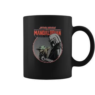 The Mandalorian Mando And The Child Retro Coffee Mug | Favorety AU