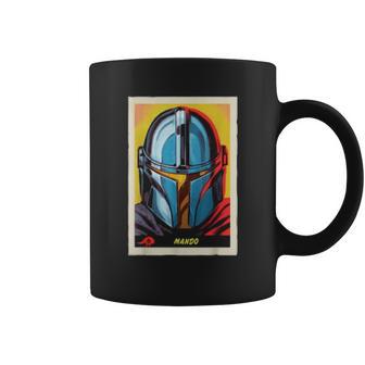 The Mandalorian Mando Trading Card Coffee Mug | Favorety UK