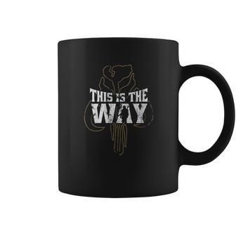 The Mandalorian This Is The Way Mythosaur Overlay Coffee Mug | Favorety AU