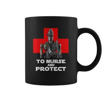 The Mandalorian To Nurse And Protect Coffee Mug | Favorety