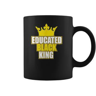 Martin Luther King Jr Day Educated Black King Coffee Mug | Favorety DE