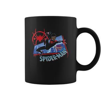 Marvel Spider-Man Into The Spider-Verse Miles Kick Coffee Mug | Favorety AU