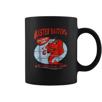 Master Baiters Fishing Pole Humor Funny Fisherman Coffee Mug | Favorety UK