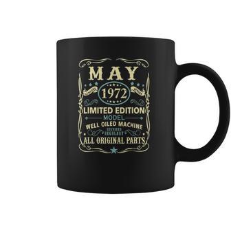 May 1972 49Th Birthday 49 Years Old Men Women Coffee Mug | Favorety UK