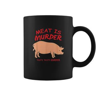 Meat Is Murder Tasty Murder Bacon By Zany Coffee Mug | Favorety UK