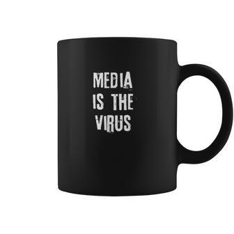 The Media Is The Virus Coffee Mug | Favorety