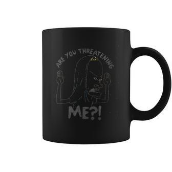 Mens Beavis And Butthead Cornholio Are You Threatening Me Coffee Mug | Favorety DE