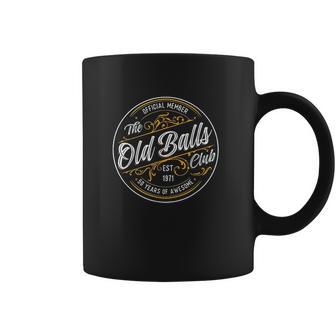 Mens Old Balls Club 50Th Birthday For Him Born In 1971 Gag Gift Coffee Mug | Favorety