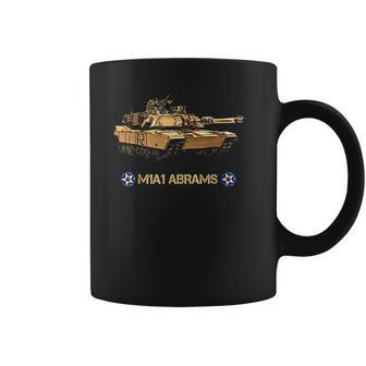 Mens Vintage US Army M1A1 Abrams Main Battle Tank Coffee Mug | Favorety DE