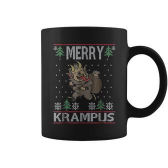 Merry Krampus Funny Ugly Christmas Gift Coffee Mug | Favorety AU