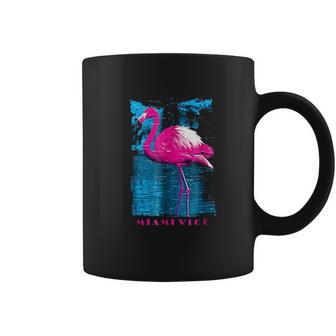 Miami Vice Original Pink Flamingo Coffee Mug | Favorety DE