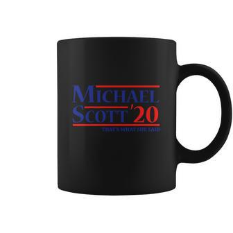 Michael Scott 2020 Thats What She Said Coffee Mug | Favorety