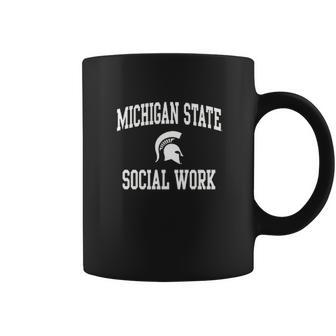 Michigan State Spartans Arch Logo Departments Coffee Mug | Favorety CA