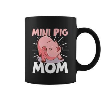 Mini Pig Piglet Swine Farm Animal Piggy Cute Pig Mom Gift Graphic Design Printed Casual Daily Basic Coffee Mug | Favorety