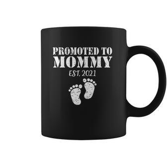 Mom Promoted To Mother Est 2021 Coffee Mug | Favorety