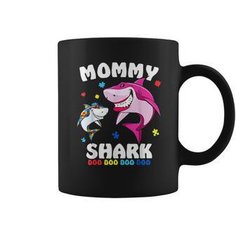 Mommy Shark Awareness Gift Coffee Mug | Favorety AU