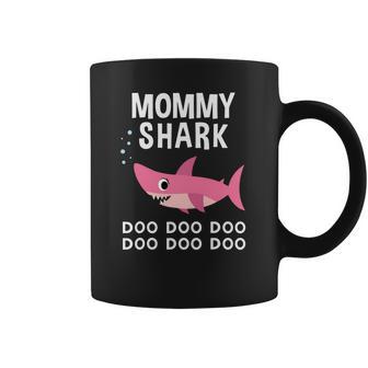 Mommy Shark Doo Doo For Matching Family Pajamas Coffee Mug | Favorety AU