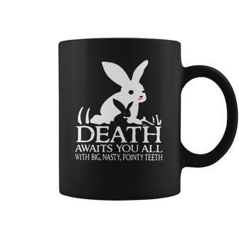 Monty Python Rabbit Death Awaits You All With Big Nasty Pointy Teeth Coffee Mug | Favorety UK