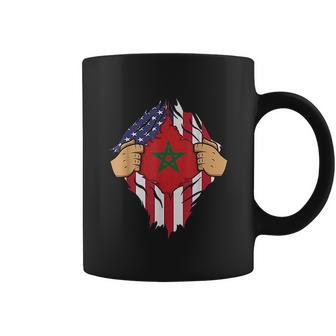 Moroccan Flag Morocco Men Women Kids Gift Coffee Mug | Favorety DE