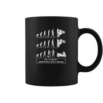 Motorcycle Ok Go Back Something Went Wrong Coffee Mug | Favorety CA