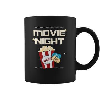 Movie Night Pop Corn Tickets Cinema Coming Soon Coffee Mug | Favorety DE