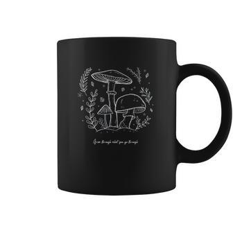 Mushroom Whisperer Cottagecore Aesthetic Mycology Shrooms T-Shirt Coffee Mug | Favorety