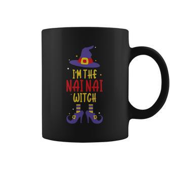 Im The Nai Nai Witch Spooky Halloween Costume For Grandma Great Gift Coffee Mug | Favorety DE