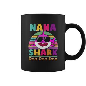 Nana Shark Gift Doo Doo Doo Coffee Mug | Favorety DE