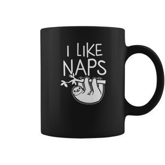 I Like Naps Napper Funny Humor Sloth Pun Coffee Mug | Favorety