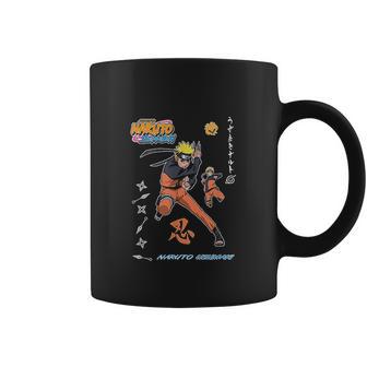 Naruto Shippuden Vintage Style Badges Coffee Mug | Favorety