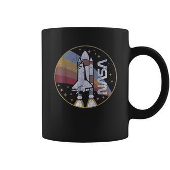 Nasa Shuttle Launch With Rainbow Coffee Mug | Favorety