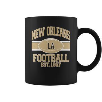 New Orleans La Football Vintage Sports Logo Coffee Mug | Favorety