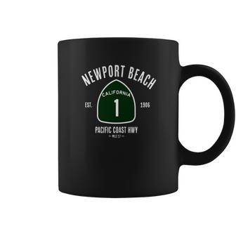 Newport Beach Pch Shirt Vintage Pacific Coast Highway Tee Coffee Mug | Favorety AU