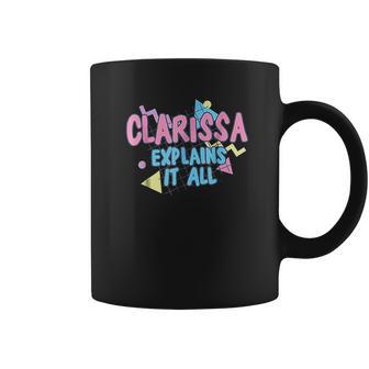 Nick Rewind Clarissa Explains It All Logo Coffee Mug | Favorety CA