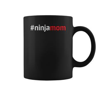 Ninja Mom Matching Family Party Ninja Warrior Cute Coffee Mug | Favorety CA