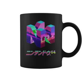 Nintendo 64 Vaporwave N64nintendo64 Console Game Vaporwave Vapor Vape Wave Retro Coffee Mug | Favorety CA