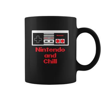 Nintendo And Chill - Nintendo And Chill T-Shirt Coffee Mug | Favorety