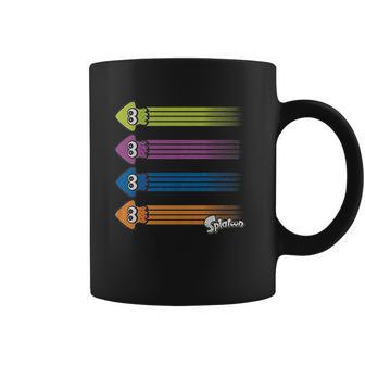 Nintendo Splatoon Inkling Squid Rainbow Coffee Mug | Favorety UK