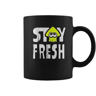 Nintendo Splatoon Neon Stay Fresh Graphic Coffee Mug | Favorety AU