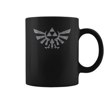 Nintendo Zelda Hyrule Crest Elemental Triforce Logo Coffee Mug | Favorety CA