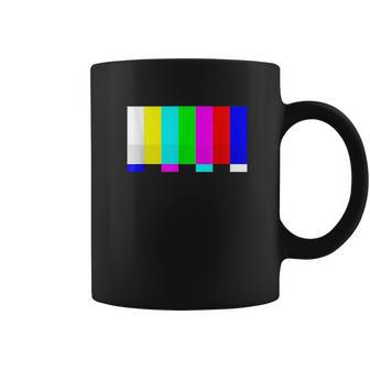 No Signal Television Screen Color Bars Test Pattern Coffee Mug | Favorety UK