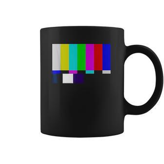 No Signal Television Screen Color Bars Test Pattern Coffee Mug | Favorety AU