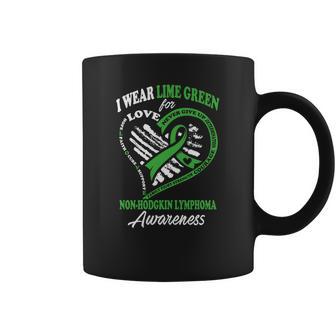 Non-Hodgkin Lymphoma T Shirt - I Wear Lime Green For My Hero Coffee Mug | Favorety