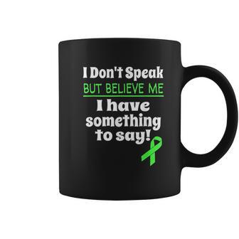 Non Verbal Awareness Cerebral Palsy Brain Damage Awareness Coffee Mug | Favorety AU